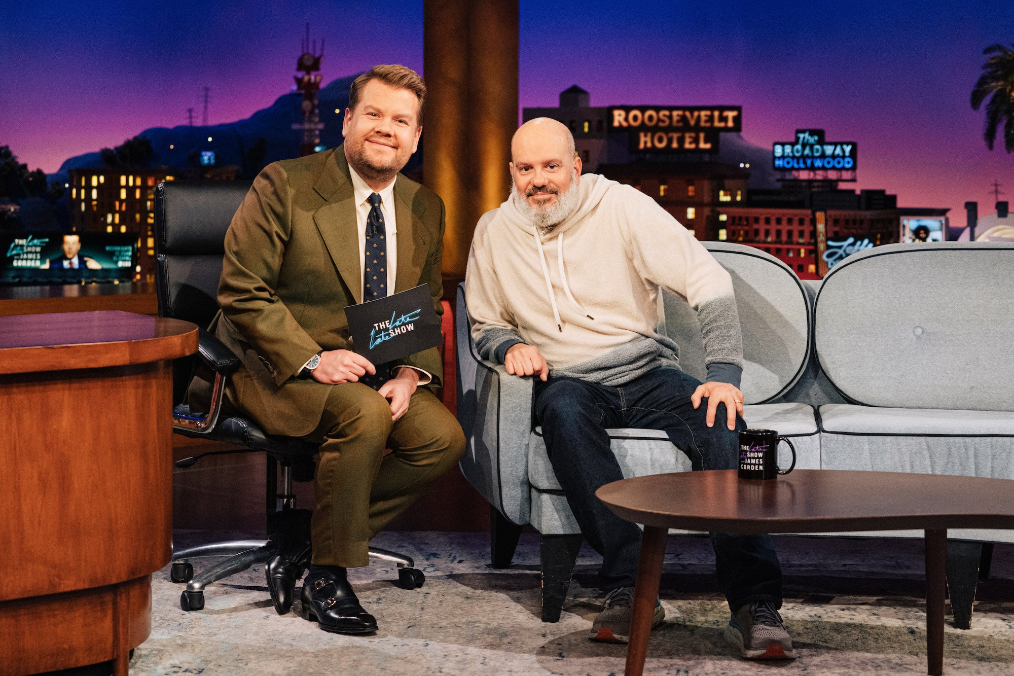 Me on The Late Late Show with James Corden (Jan. 27, 2022)