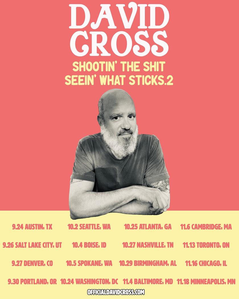 Upcoming shows in really small clubs around the country