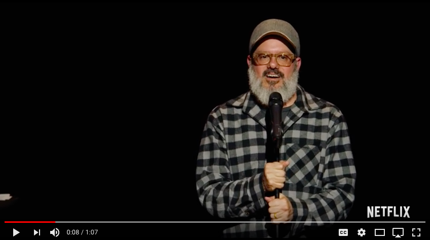 Watch a Clip from David's New Stand-up Special "Making America Great Again"