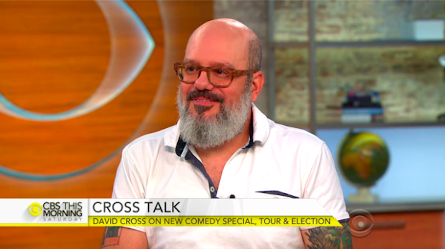 David Cross takes on Trump in new comedy, "Making America Great Again!" (CBS This Morning Saturday)