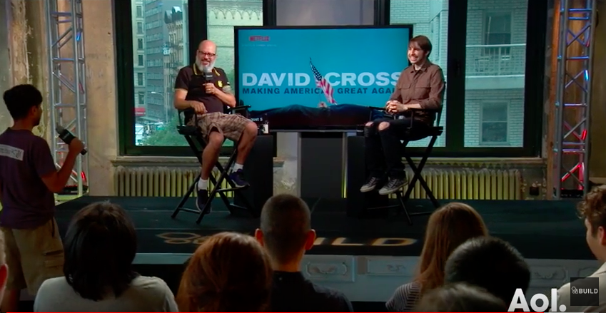See David's Interview on AOL BUILD (September 13, 2016)