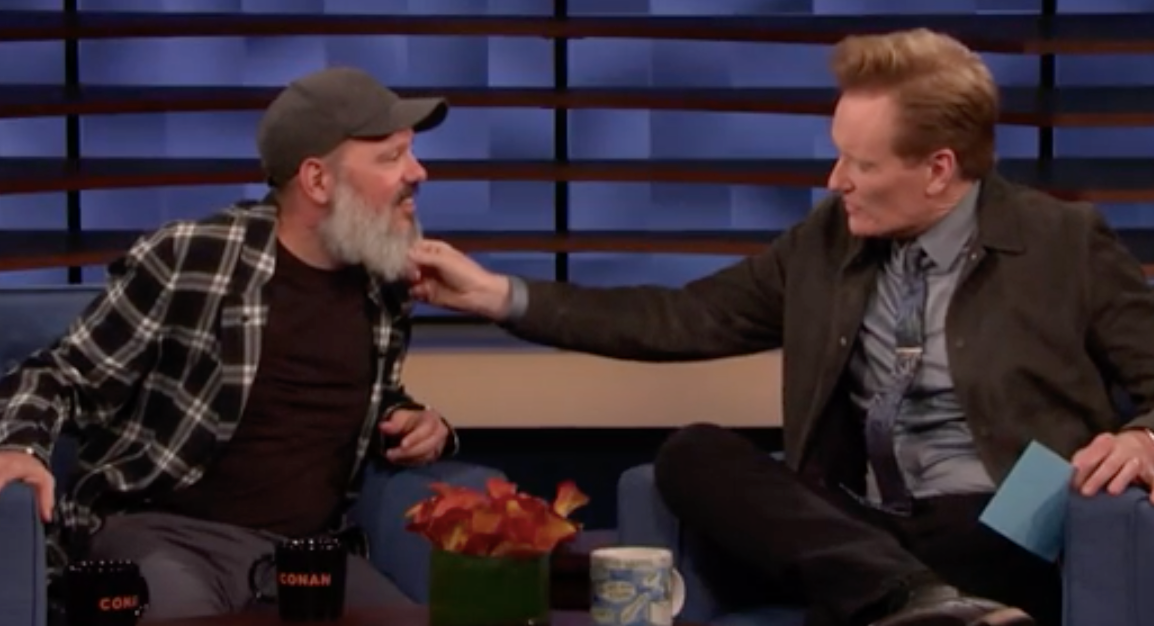 David on Conan O'Brien (Wednesday, May 8)