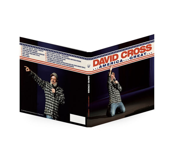 americagreat Autographed CD - Official David Cross Online Store